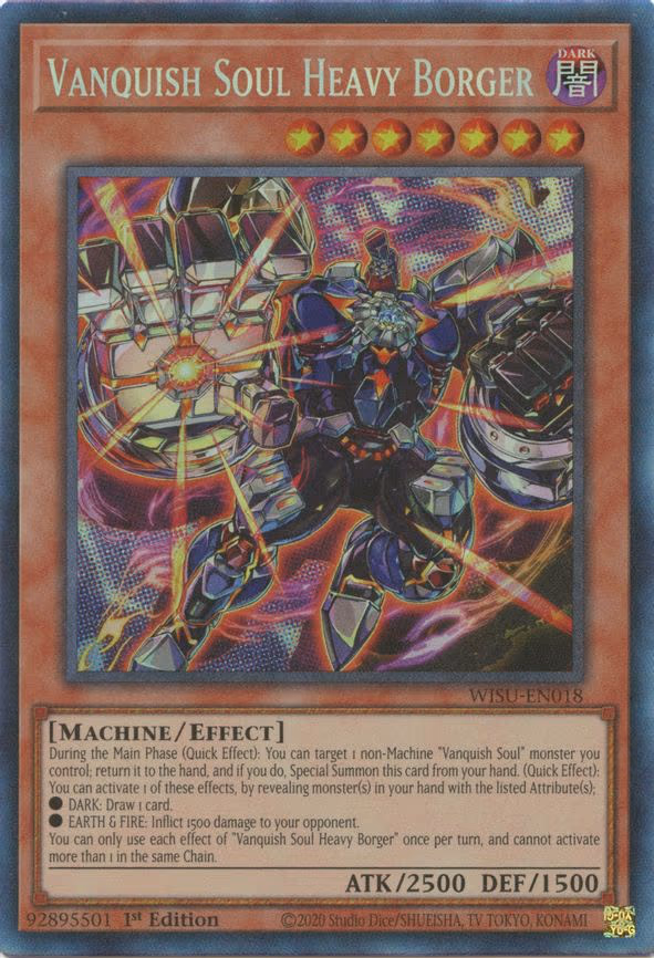 Vanquish Soul Heavy Borger