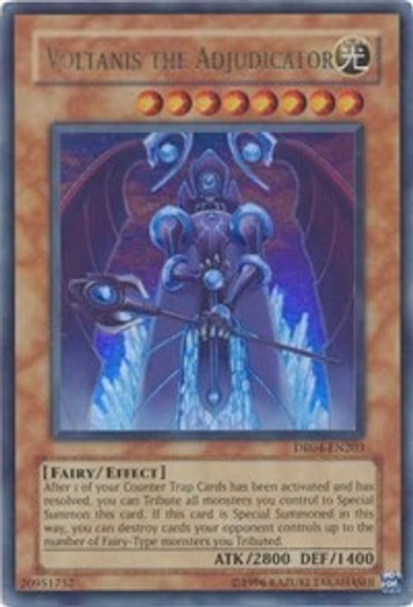 Voltanis the Adjudicator trading card