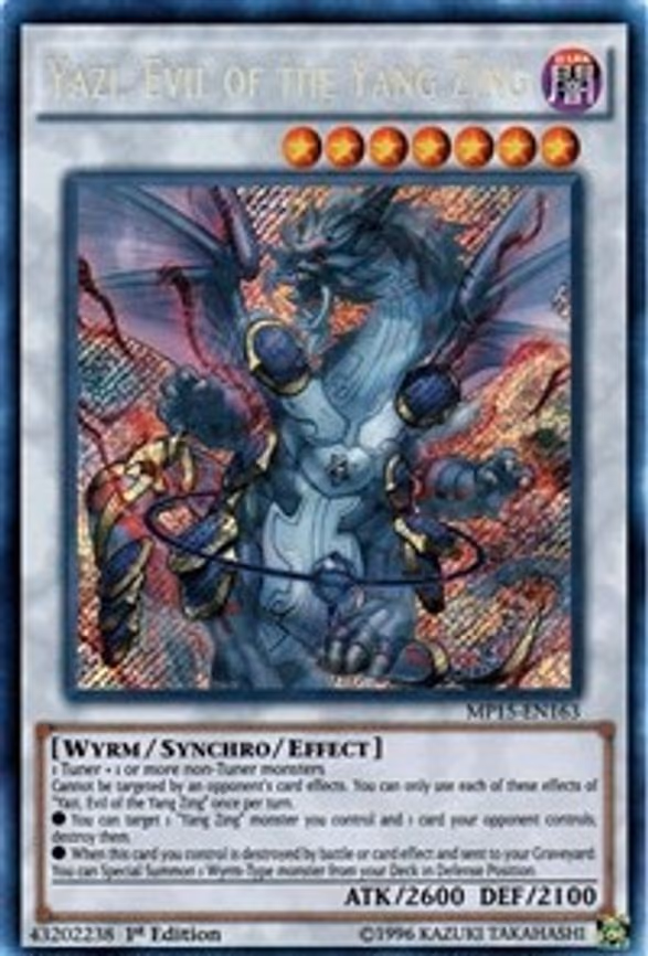 Yazi, Evil of the Yang Zing