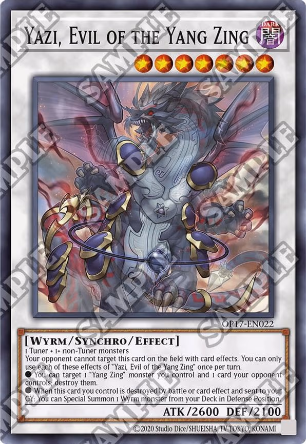 Yazi, Evil of the Yang Zing