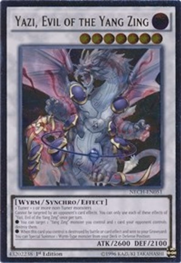 Yazi, Evil of the Yang Zing