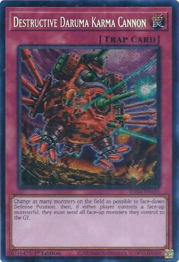 Destructive Daruma Karma Cannon