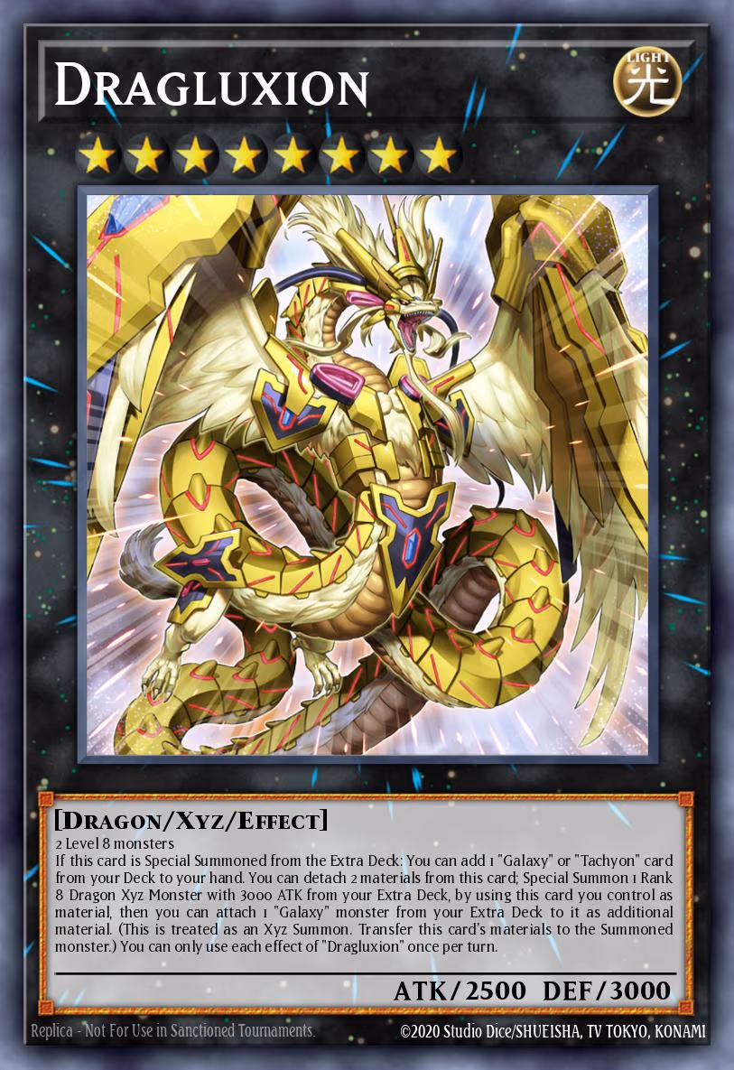 Divine Golden Shadow Dragon Dragluxion