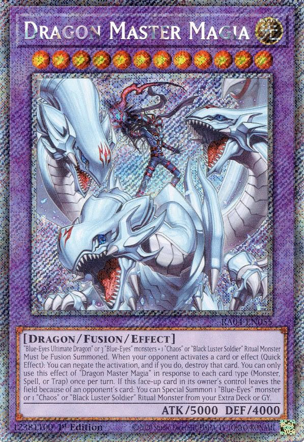 Dragon Master Magia trading card