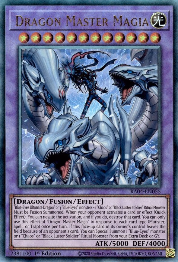 Dragon Master Magia trading card