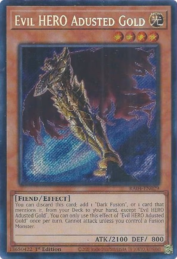 Evil HERO Adusted Gold