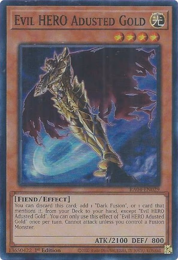 Evil HERO Adusted Gold