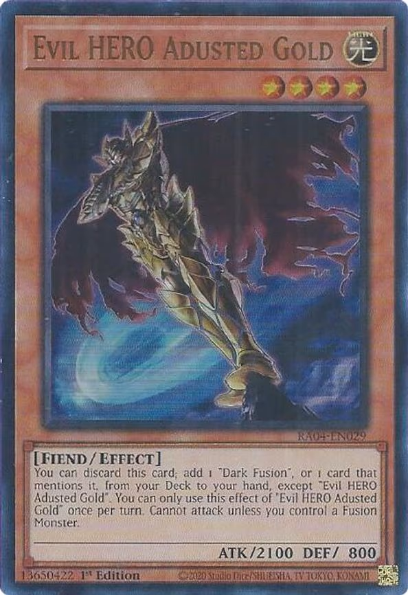 Evil HERO Adusted Gold
