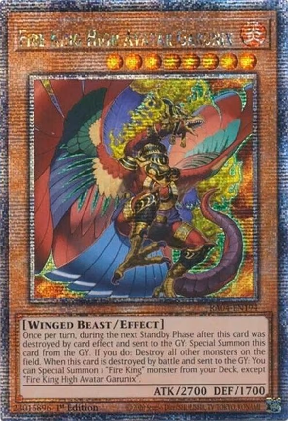 Fire King High Avatar Garunix