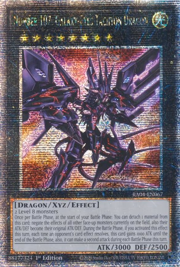 Number 107: Galaxy-Eyes Tachyon Dragon